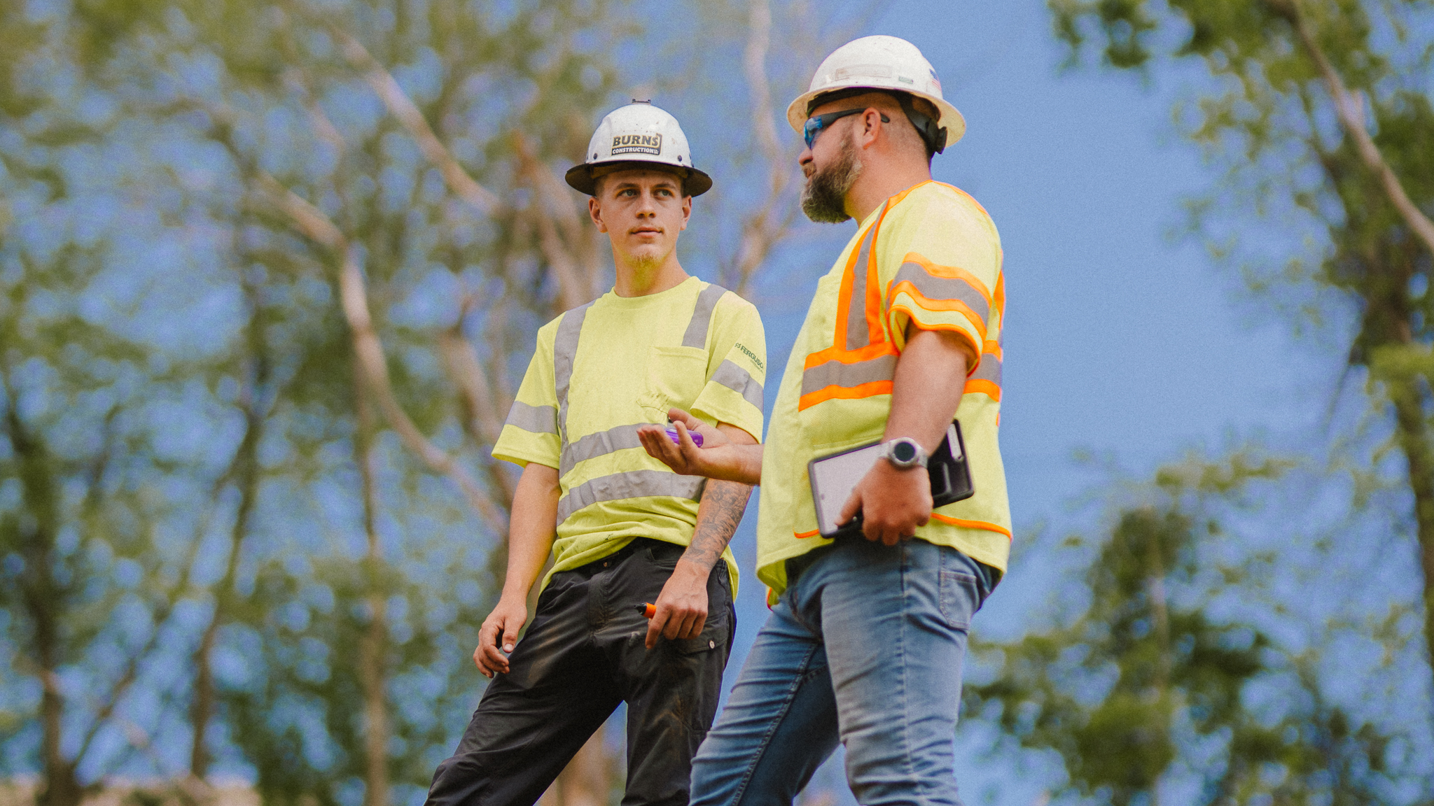 Burns Construction site supervisor